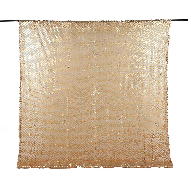 8 ft x 8 ft Big Payette Sequined Backdrop Curtains