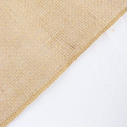 8 ft x 8 ft Faux Burlap Backdrop Drape Curtain Panel Photo Booth Decorations BKDP_JUTE03_8X8_NAT