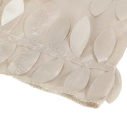 8 ft x 8 ft Leaf Petal Taffeta Photo Backdrop Drape Curtain Panel