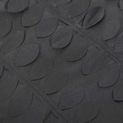 8 ft x 8 ft Leaf Petal Taffeta Photo Backdrop Drape Curtain Panel