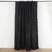 8 ft x 8 ft Leaf Petal Taffeta Photo Backdrop Drape Curtain Panel