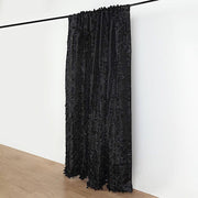 8 ft x 8 ft Leaf Petal Taffeta Photo Backdrop Drape Curtain Panel