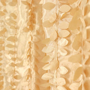 8 ft x 8 ft Leaf Petal Taffeta Photo Backdrop Drape Curtain Panel