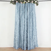 8 ft x 8 ft Leaf Petal Taffeta Photo Backdrop Drape Curtain Panel
