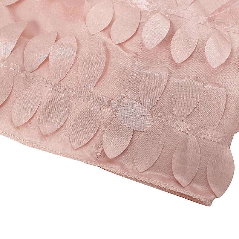 8 ft x 8 ft Leaf Petal Taffeta Photo Backdrop Drape Curtain Panel