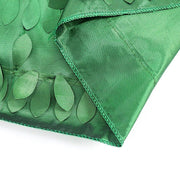 8 ft x 8 ft Leaf Petal Taffeta Photo Backdrop Drape Curtain Panel