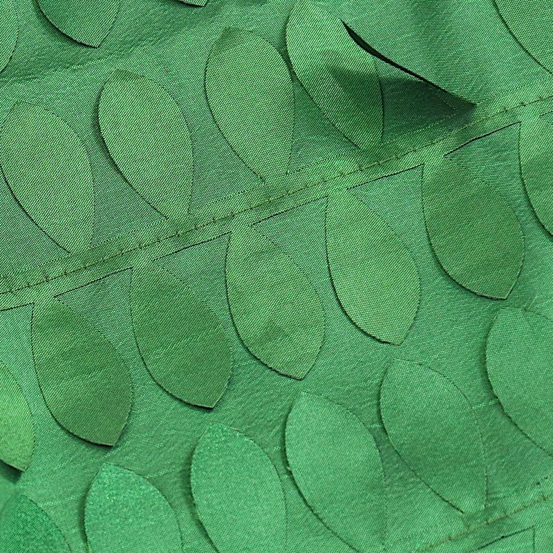 8 ft x 8 ft Leaf Petal Taffeta Photo Backdrop Drape Curtain Panel