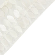 8 ft x 8 ft Leaf Petal Taffeta Photo Backdrop Drape Curtain Panel