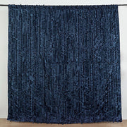 8 ft x 8 ft Leaf Petal Taffeta Photo Backdrop Drape Curtain Panel