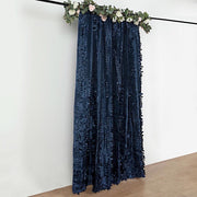 8 ft x 8 ft Leaf Petal Taffeta Photo Backdrop Drape Curtain Panel