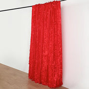 8 ft x 8 ft Leaf Petal Taffeta Photo Backdrop Drape Curtain Panel