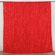 8 ft x 8 ft Leaf Petal Taffeta Photo Backdrop Drape Curtain Panel