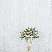 8 ft x 8 ft Leaf Petal Taffeta Photo Backdrop Drape Curtain Panel