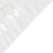 8 ft x 8 ft Leaf Petal Taffeta Photo Backdrop Drape Curtain Panel