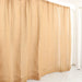 8 ft x 8 ft Natural Burlap Backdrop Curtain Photo Booth Decorations BKDP_JUTE_8X8_NAT
