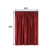 8 ft x 8 ft Premium Velvet Backdrop Curtain
