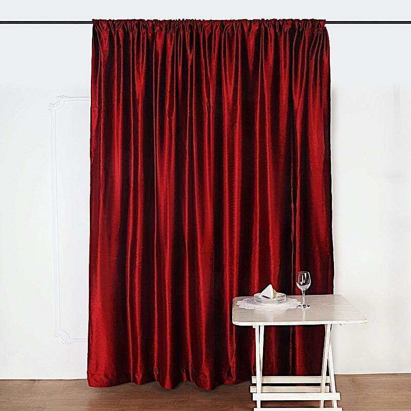 8 ft x 8 ft Premium Velvet Backdrop Curtain