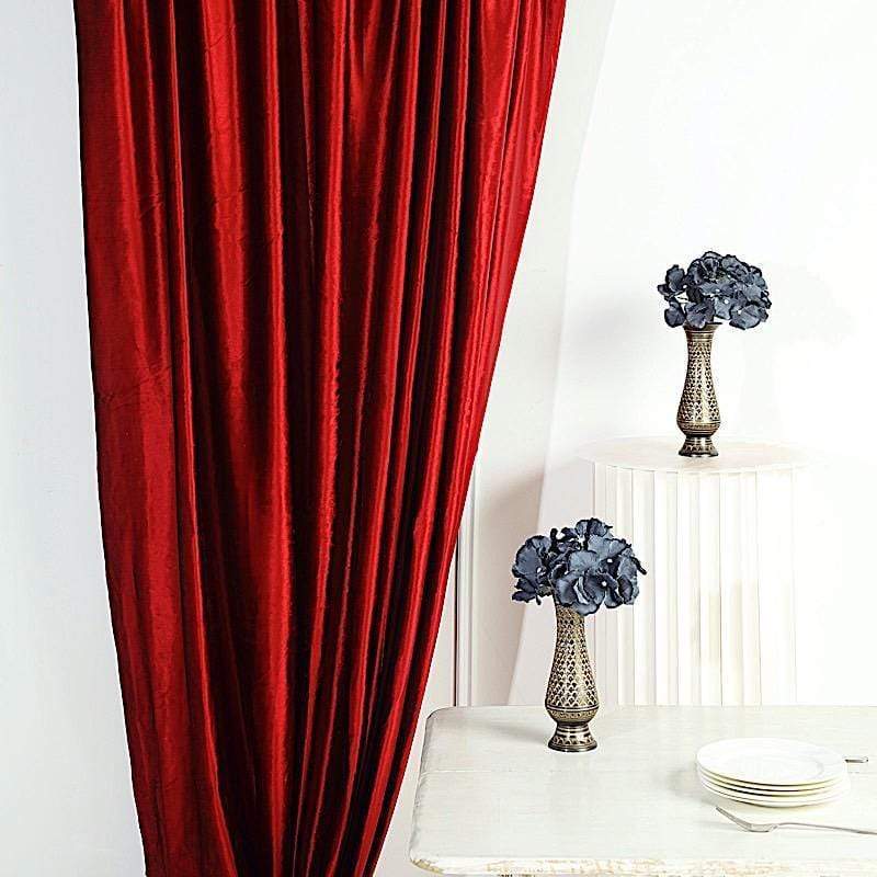 8 ft x 8 ft Premium Velvet Backdrop Curtain
