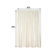 8 ft x 8 ft Premium Velvet Backdrop Curtain