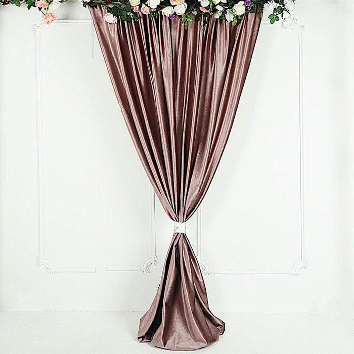 8 ft x 8 ft Premium Velvet Backdrop Curtain