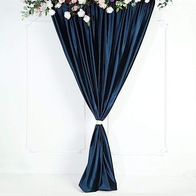 8 ft x 8 ft Premium Velvet Backdrop Curtain
