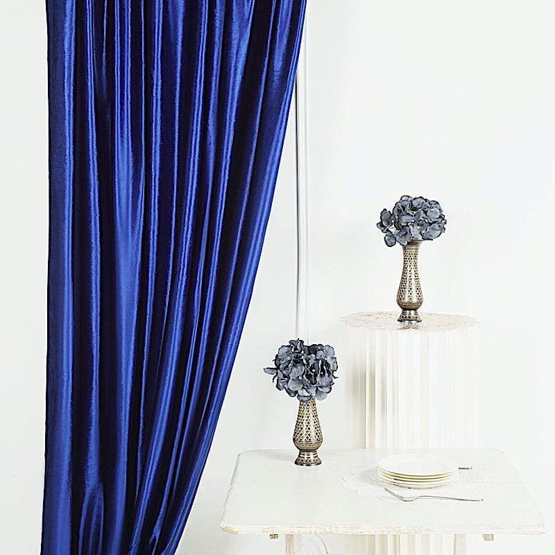 8 ft x 8 ft Premium Velvet Backdrop Curtain