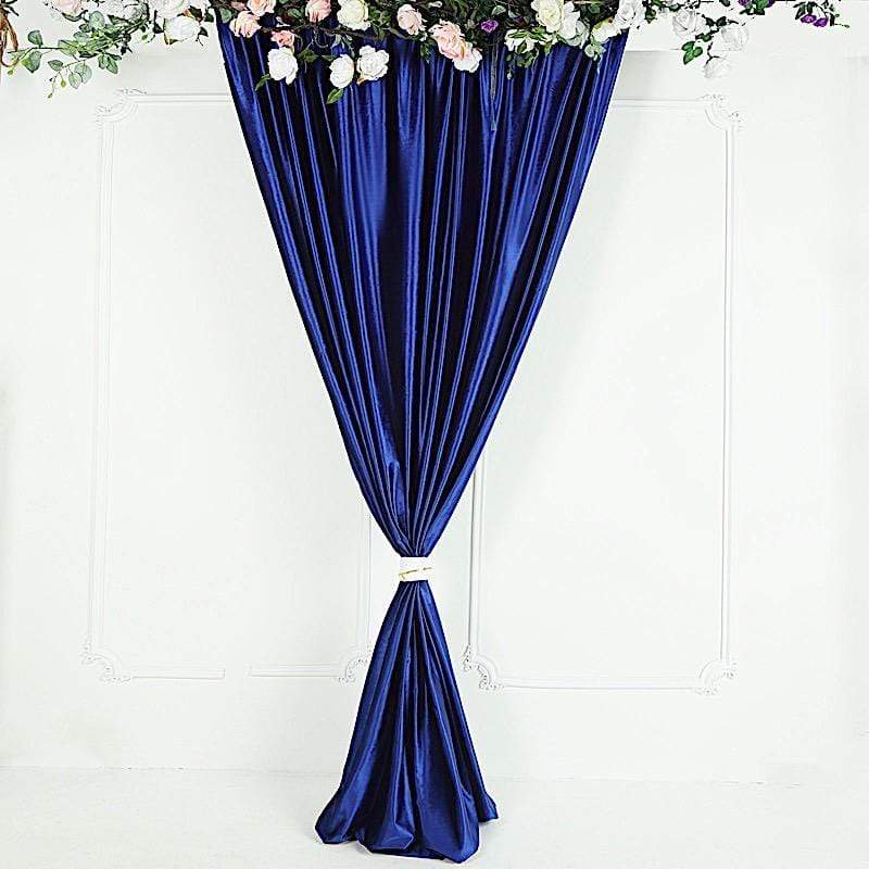 8 ft x 8 ft Premium Velvet Backdrop Curtain