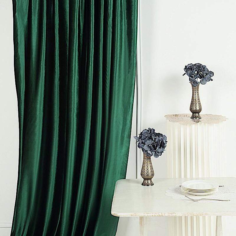 8 ft x 8 ft Premium Velvet Backdrop Curtain