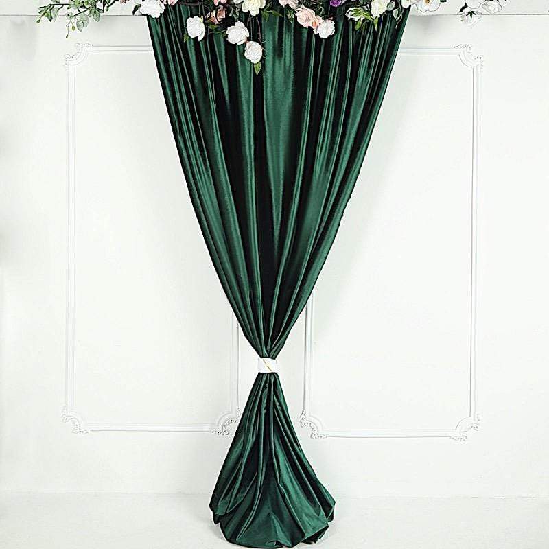 8 ft x 8 ft Premium Velvet Backdrop Curtain