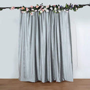 8 ft x 8 ft Premium Velvet Backdrop Curtain