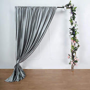 8 ft x 8 ft Premium Velvet Backdrop Curtain