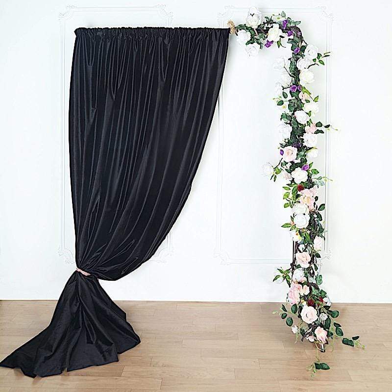 8 ft x 8 ft Premium Velvet Backdrop Curtain