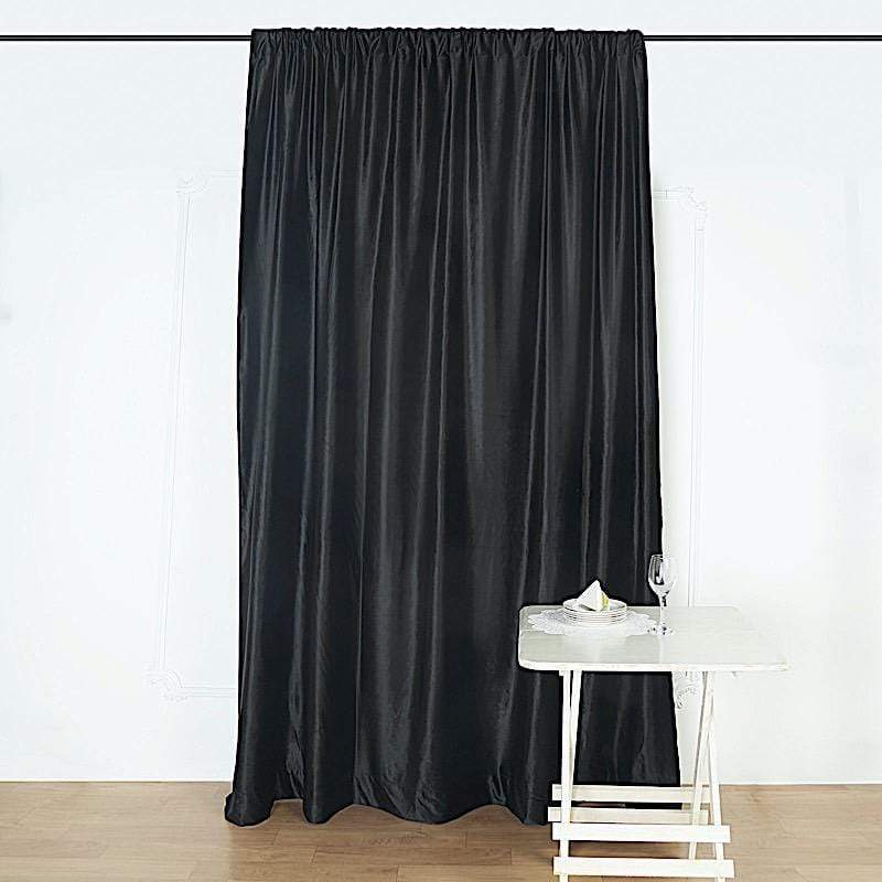 8 ft x 8 ft Premium Velvet Backdrop Curtain