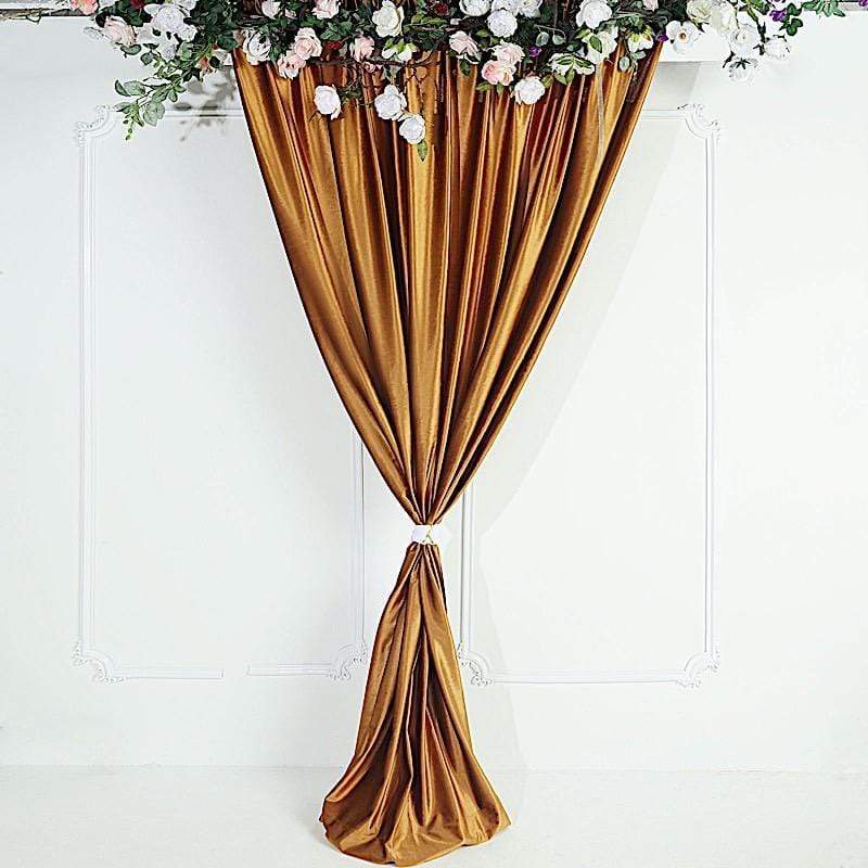 8 ft x 8 ft Premium Velvet Backdrop Curtain