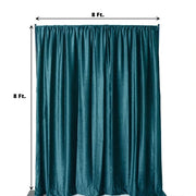 8 ft x 8 ft Premium Velvet Backdrop Curtain