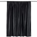 8 ft x 8 ft Premium Velvet Backdrop Curtain BKDP_VEL_8x8_BLK