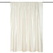 8 ft x 8 ft Premium Velvet Backdrop Curtain BKDP_VEL_8x8_IVR