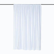 8 ft x 8 ft Premium Velvet Backdrop Curtain BKDP_VEL_8x8_WHT