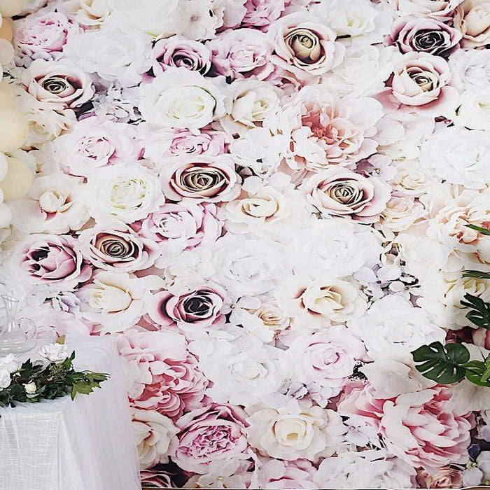 8 ft x 8 ft Printed Vinyl Photo Backdrop Assorted Roses Party Banner BKDP_VIN_8X8_ARTI06