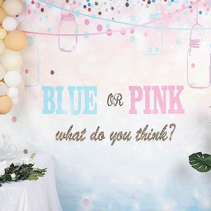 8 ft x 8 ft Printed Vinyl Photo Backdrop Baby Shower Party Banner BKDP_VIN_8X8_BABY04