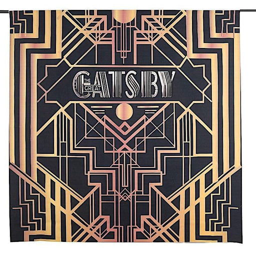 for mig Vågn op areal 8 ft Printed Vinyl Photo Backdrop Great Gatsby Retro Party Banner