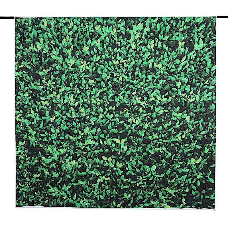 8 ft x 8 ft Printed Vinyl Photo Backdrop Greenery Party Banner BKDP_VIN_8X8_ARTI07