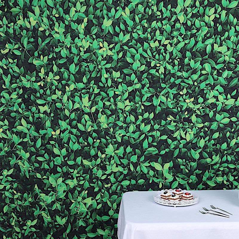 8 ft x 8 ft Printed Vinyl Photo Backdrop Greenery Party Banner BKDP_VIN_8X8_ARTI07