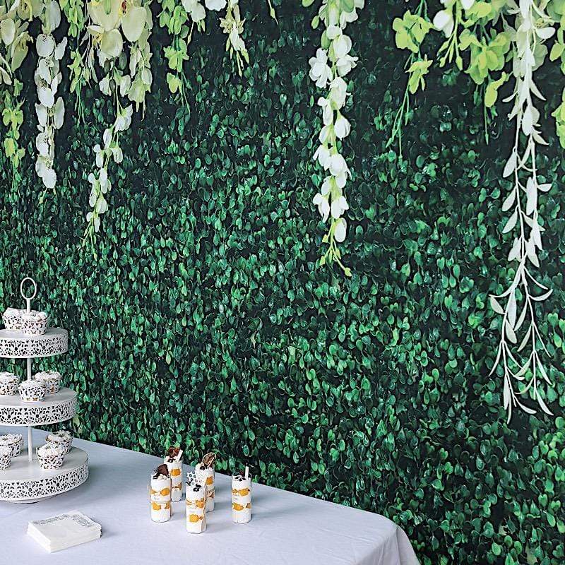 8 ft x 8 ft Printed Vinyl Photo Backdrop Greenery Vines Party Banner BKDP_VIN_8X8_ARTI08