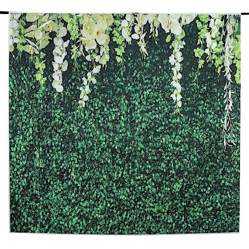 8 ft x 8 ft Printed Vinyl Photo Backdrop Greenery Vines Party Banner BKDP_VIN_8X8_ARTI08