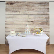 8 ft x 8 ft Printed Vinyl Photo Backdrop Natural Wood Design Party Banner BKDP_VIN_8X8_WOD05