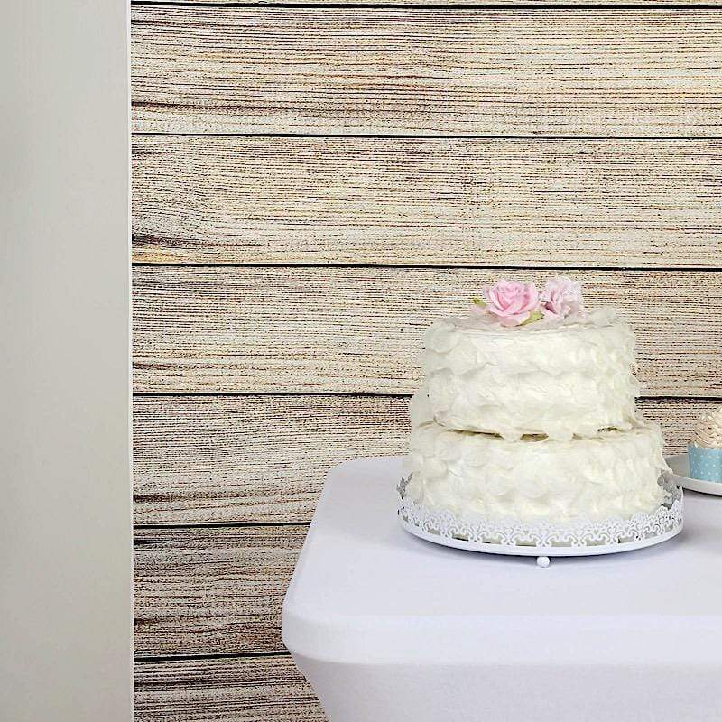 8 ft x 8 ft Printed Vinyl Photo Backdrop Natural Wood Design Party Banner BKDP_VIN_8X8_WOD05