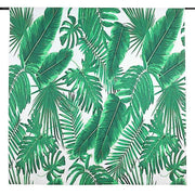 8 ft x 8 ft Printed Vinyl Photo Backdrop Tropical Leaves Party Banner BKDP_VIN_8X8_ARTI04