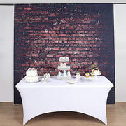 8 ft x 8 ft Printed Vinyl Photo Backdrop Wall Bricks Design Party Banner BKDP_VIN_8X8_BRCK01
