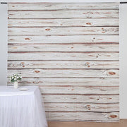 8 ft x 8 ft Printed Vinyl Photo Backdrop Wood Design Party Banner - White Washed BKDP_VIN_8X8_WOD06